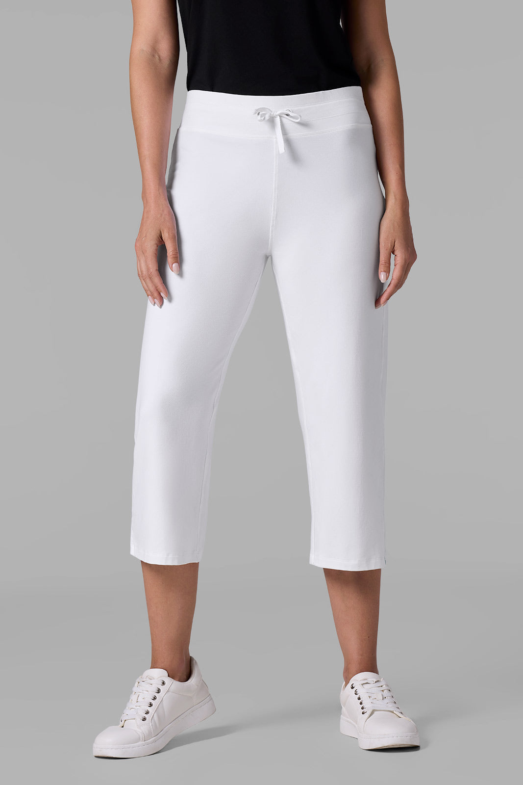 Beach Capris White UPF 50+ - Main Image