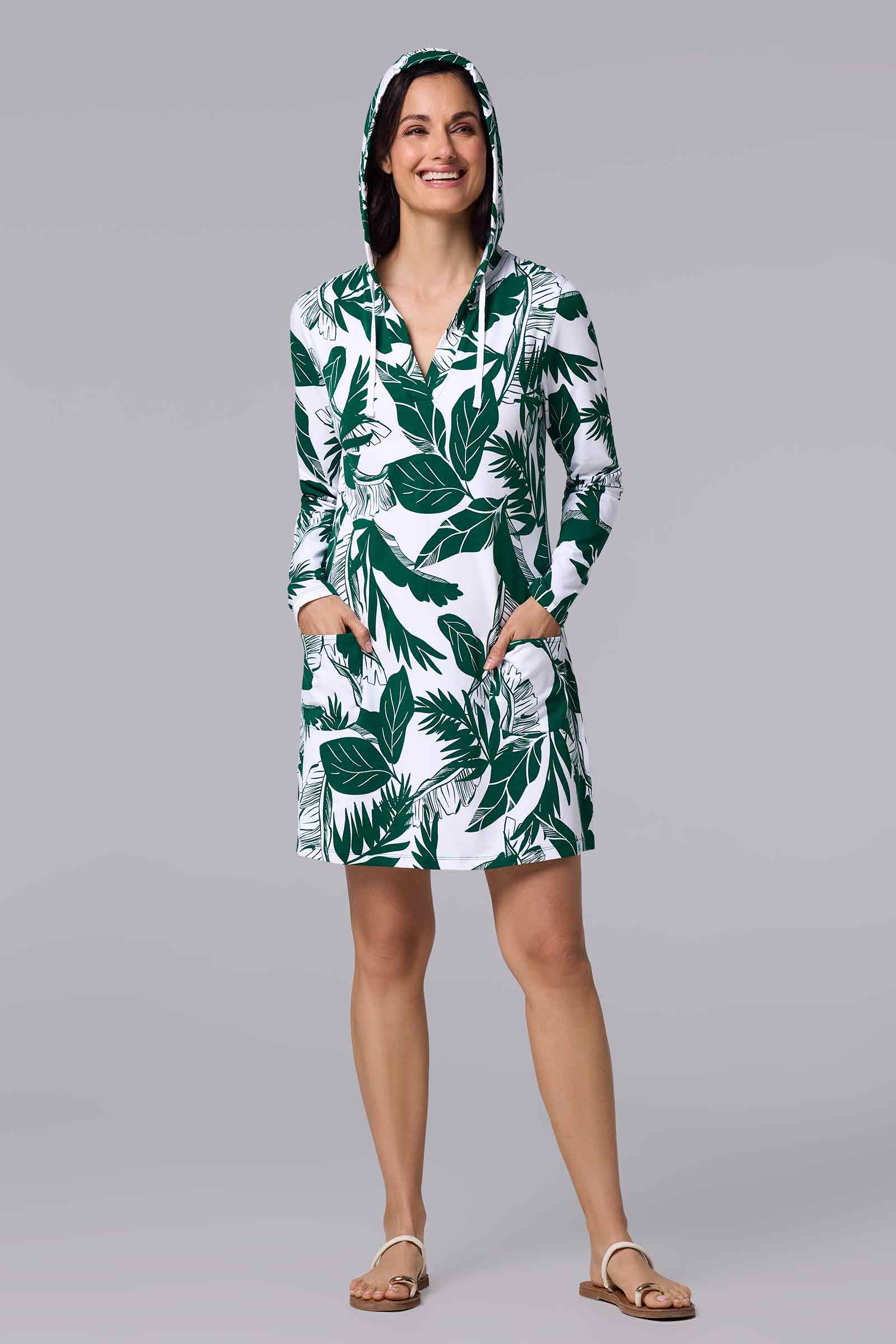 Women's Catalina Beach Cover-Up Dress | Eden Palm Paradise Women's Catalina Beach Cover-Up Dress | Eden Palm Paradise
