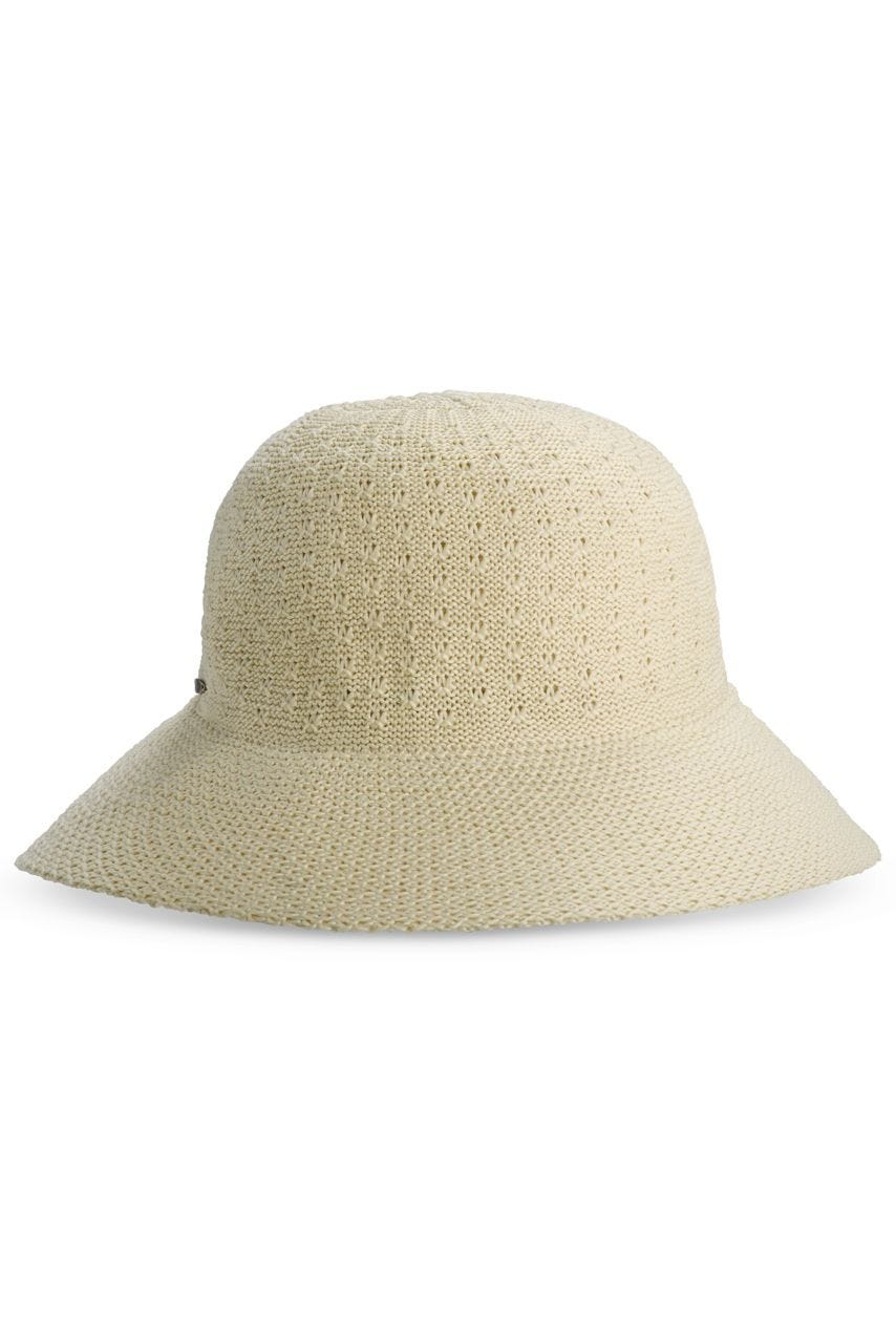 Coolibar UPF 50+ Women's Marina Sun Hat - Sun, One Size / Black