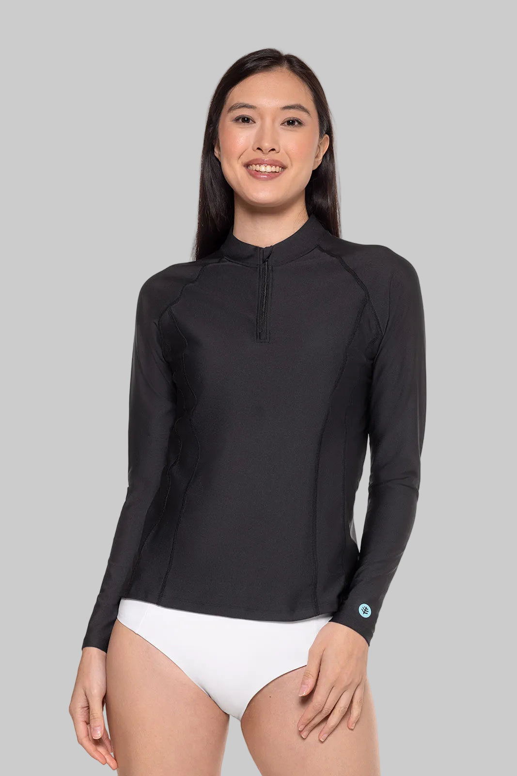 ZAFUL Women's Sun Shirt UV Protection Long Sleeve Quarter‑Zip