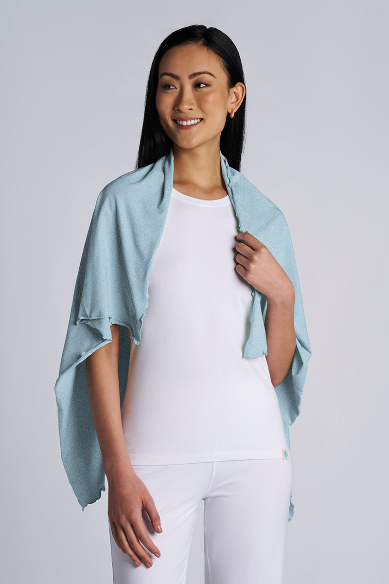 Women's Savannah Sun Blanket | Light Blue Heather Heather UPF 50+