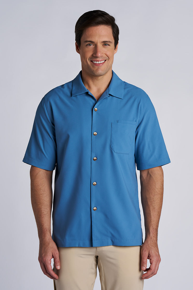 Men's Safari Camp Shirt | Blue Dusk UPF 50+
