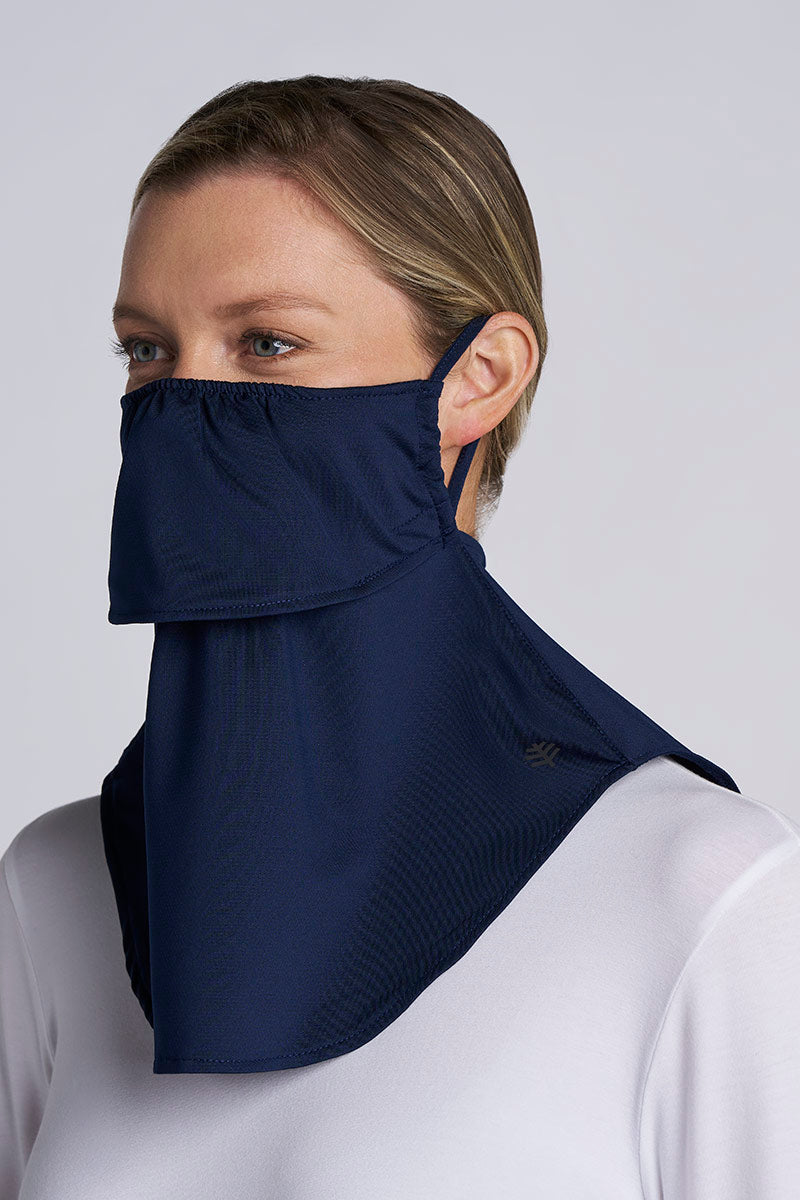 Vermilion Face Mask with Neck Coverage | Navy UPF 50+