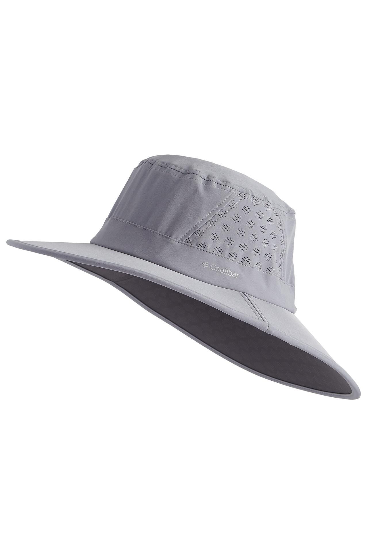Coolibar Fore Golf Hat - Steel Grey / S/M