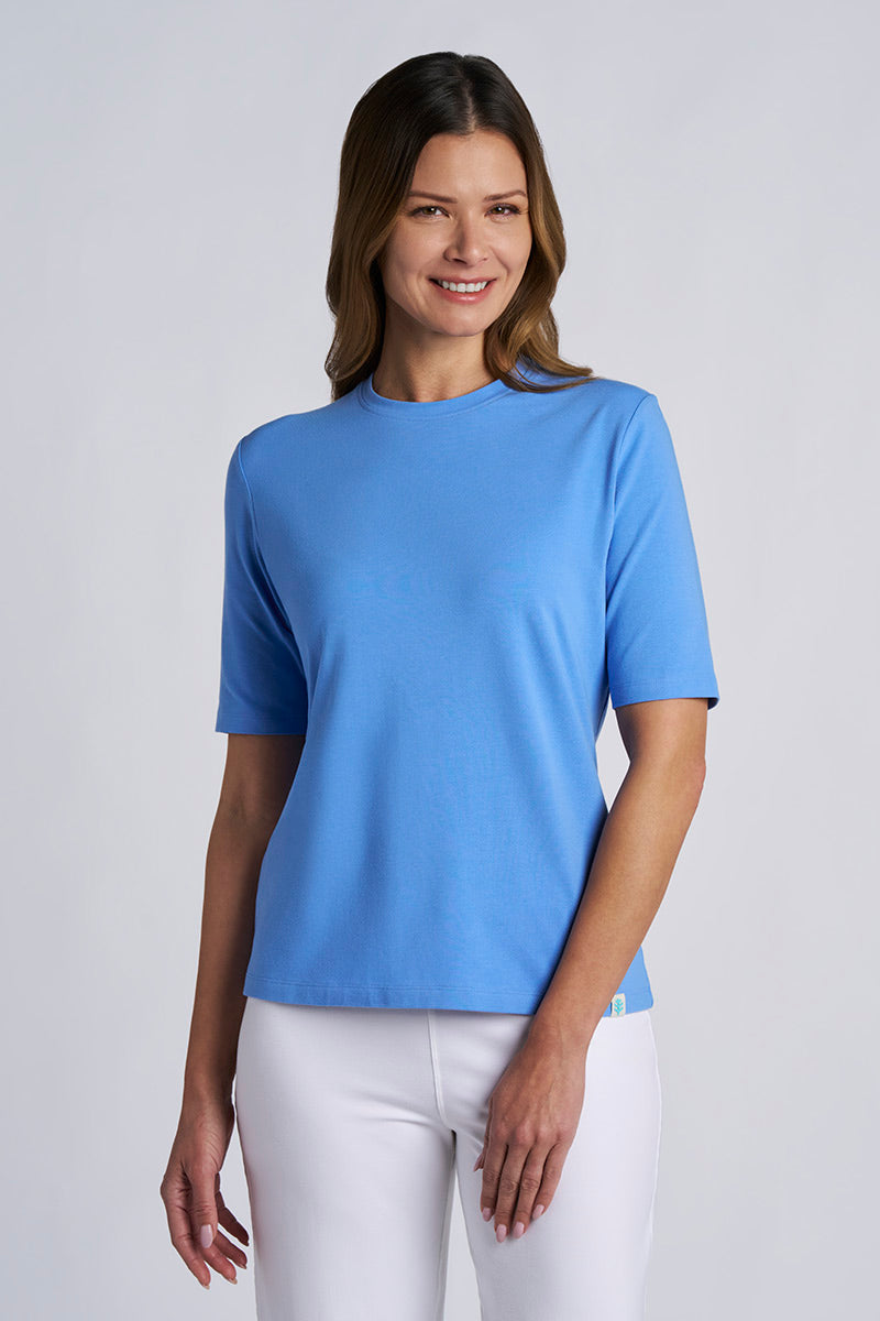 Women's Morada Everyday Short Sleeve T-Shirt | Bluebell UPF 50+