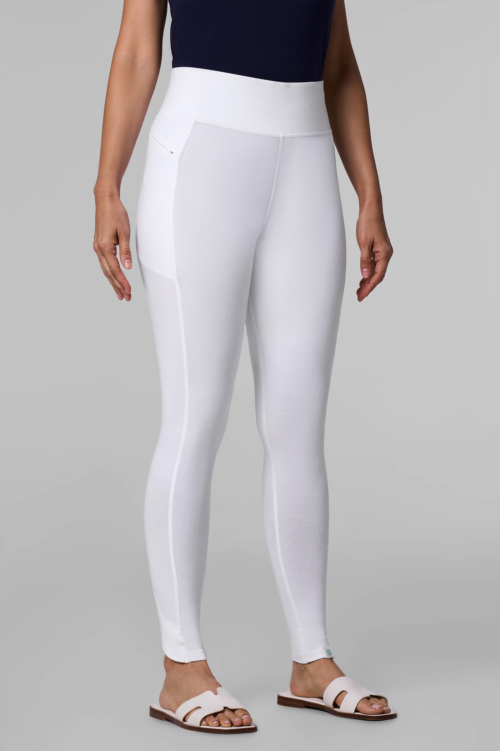 lily white leggings Women's LumaLeo Summer Leggings with Pocket