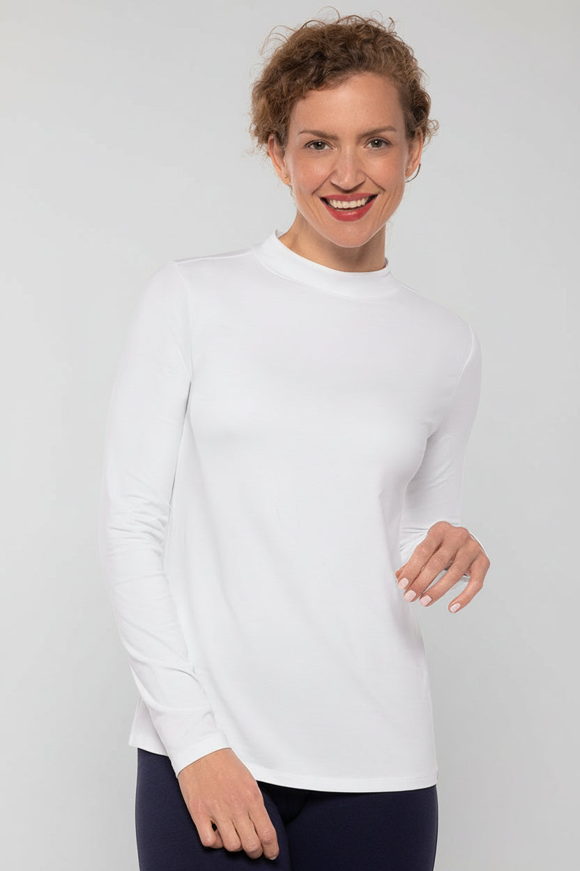 Long Sleeve White Turtle Necks Near Me Gymshark Everywear Long