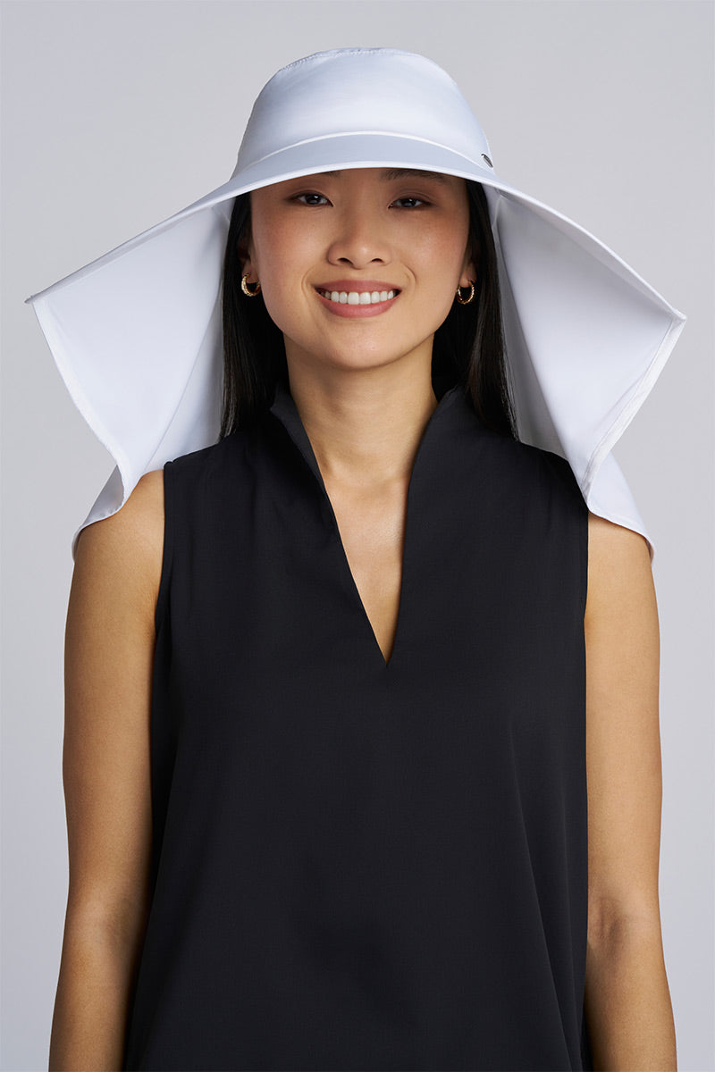 Elegant White Women\'s Hat Elegant White Fascinator Hat – Versatile Formal Headpiece  main image 4