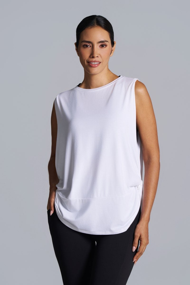 【TOGA PULLA】Tape jersey tank top TOGA PULLA】Tape jersey tank top TOGA PULLA】Tape jersey tank top