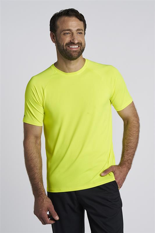 Suntect Shield Short Sleeve T-Shirt | Yellow UPF 50+