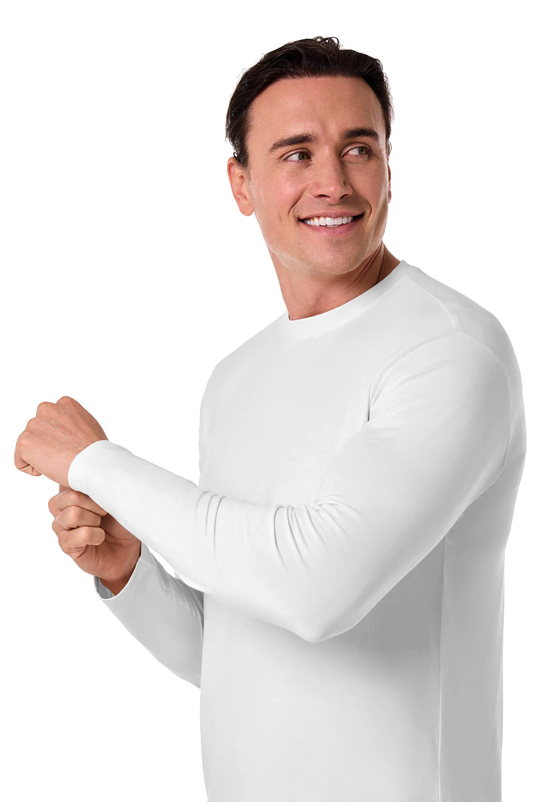 Men's Morada Everyday Long Sleeve T-Shirt | Misty Aqua UPF 50+