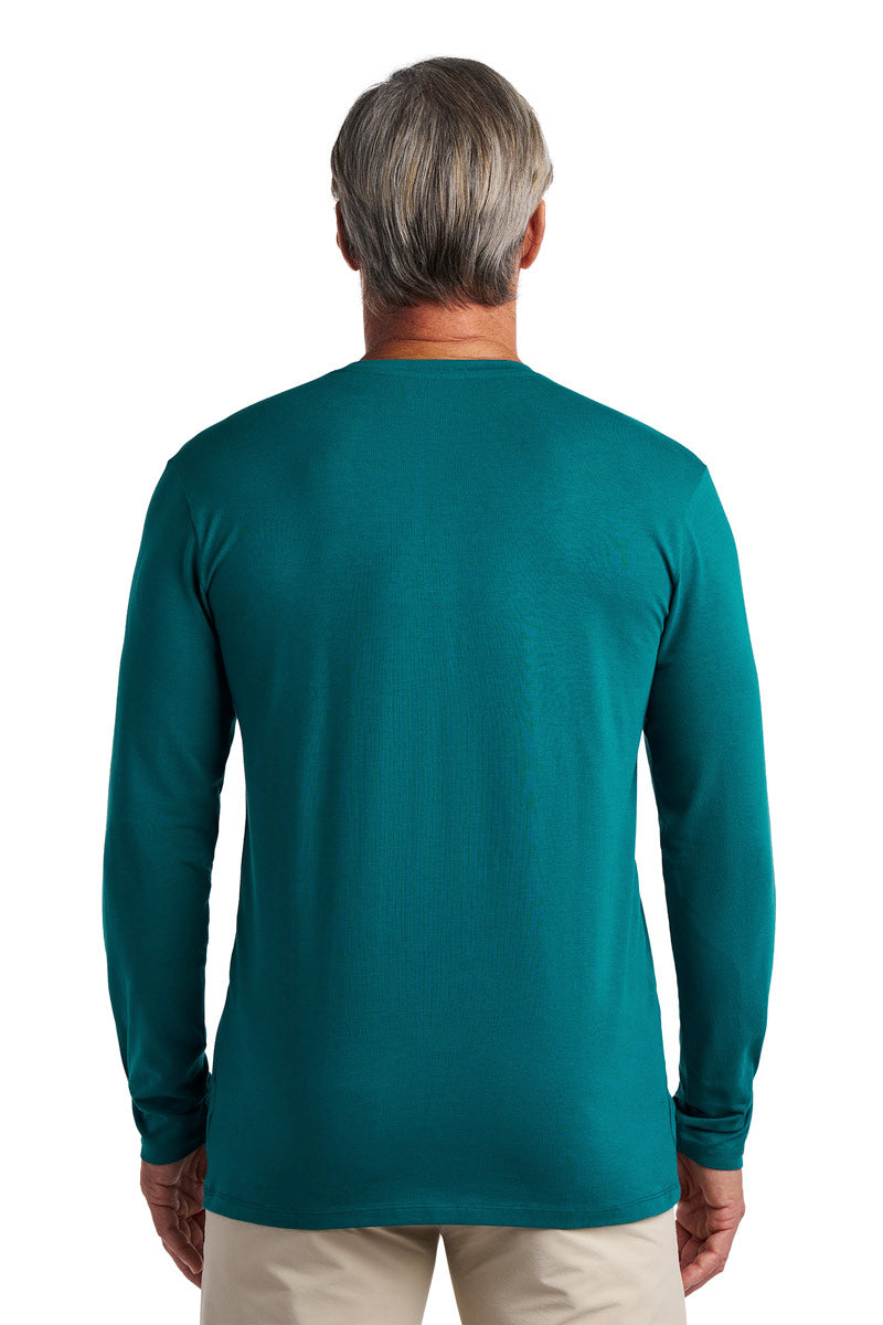 Men's Morada Everyday Long Sleeve T-Shirt | Navy UPF 50+