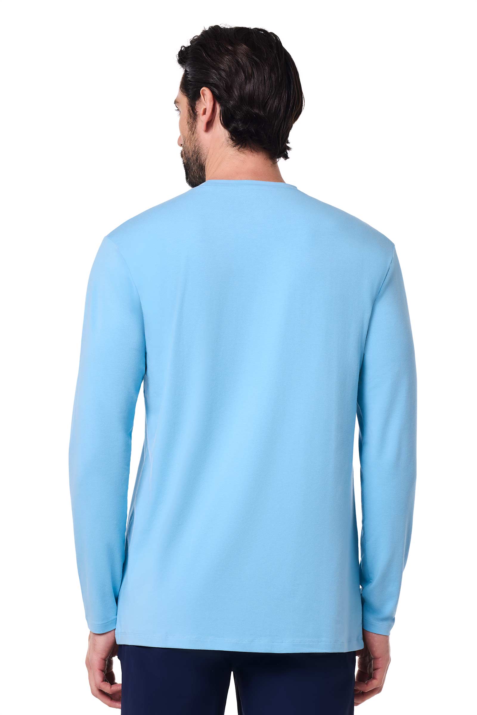 Men's Long Sleeve T-Shirt | Navy UPF 50+