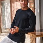 Men's Morada Everyday Long Sleeve T-Shirt | Black