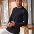 Men's Morada Everyday Long Sleeve T-Shirt | Black
