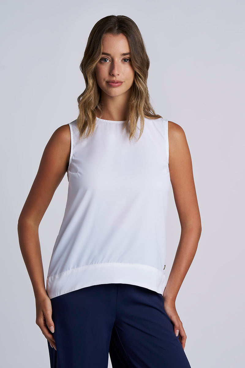 Women's St. Tropez Swing Tank Top | White UPF 50+