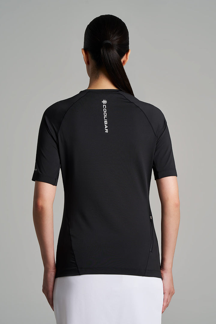 Women's Fitness Short Sleeve T-Shirt | Black