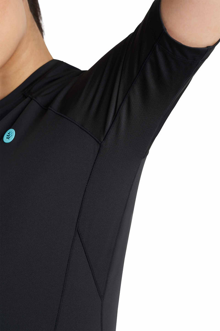 Women's Fitness Short Sleeve T-Shirt | Black