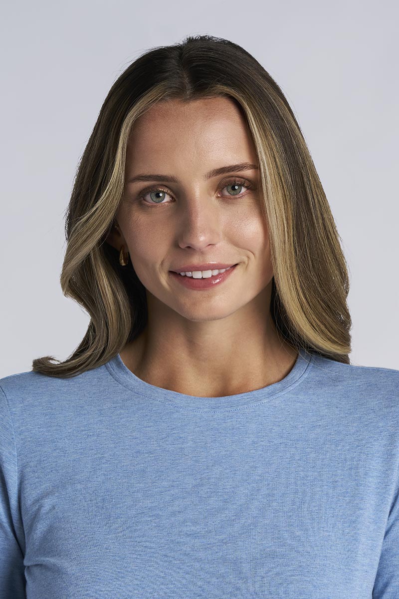 Women's Morada Everyday Long Sleeve T-Shirt | Dark Taupe Heather