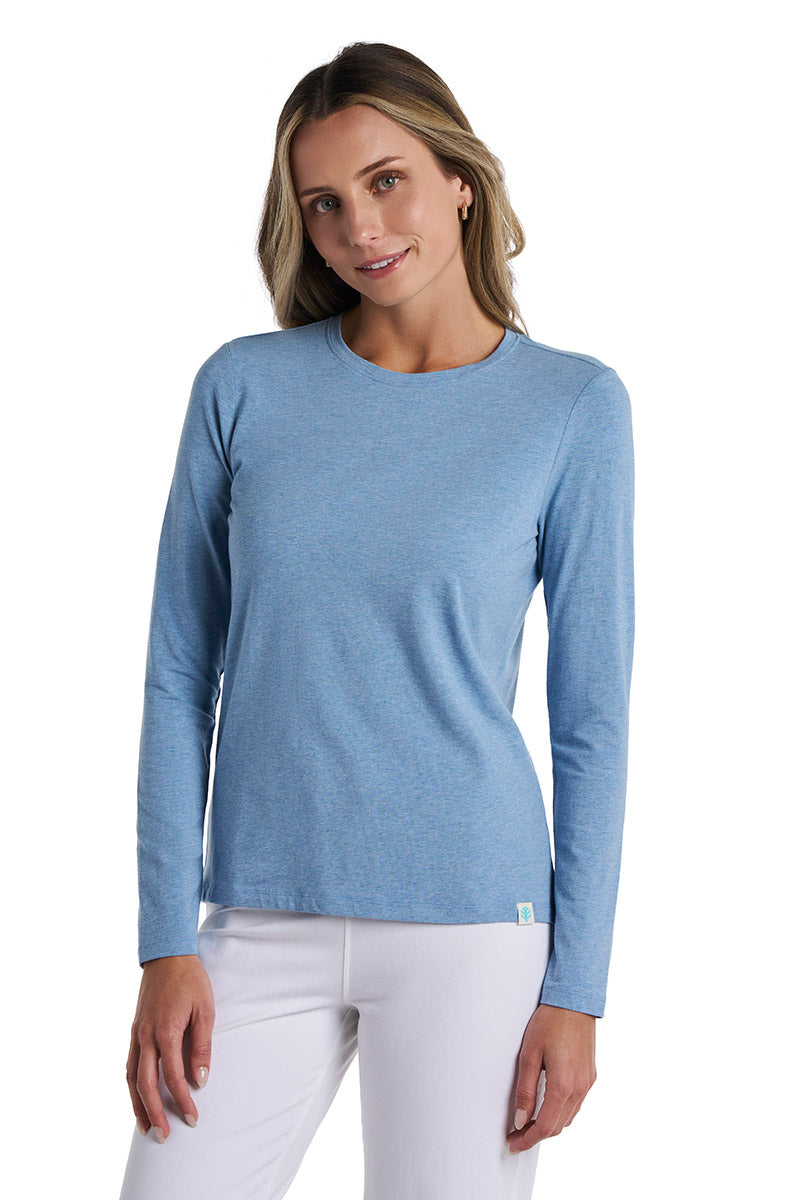 Women's Morada Everyday Long Sleeve T-Shirt | White UPF 50+