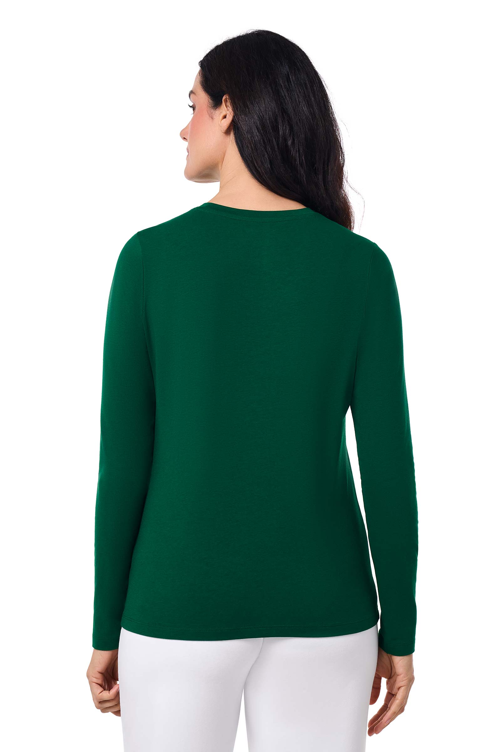 Women's Long Sleeve T-Shirt | Navy UPF 50+