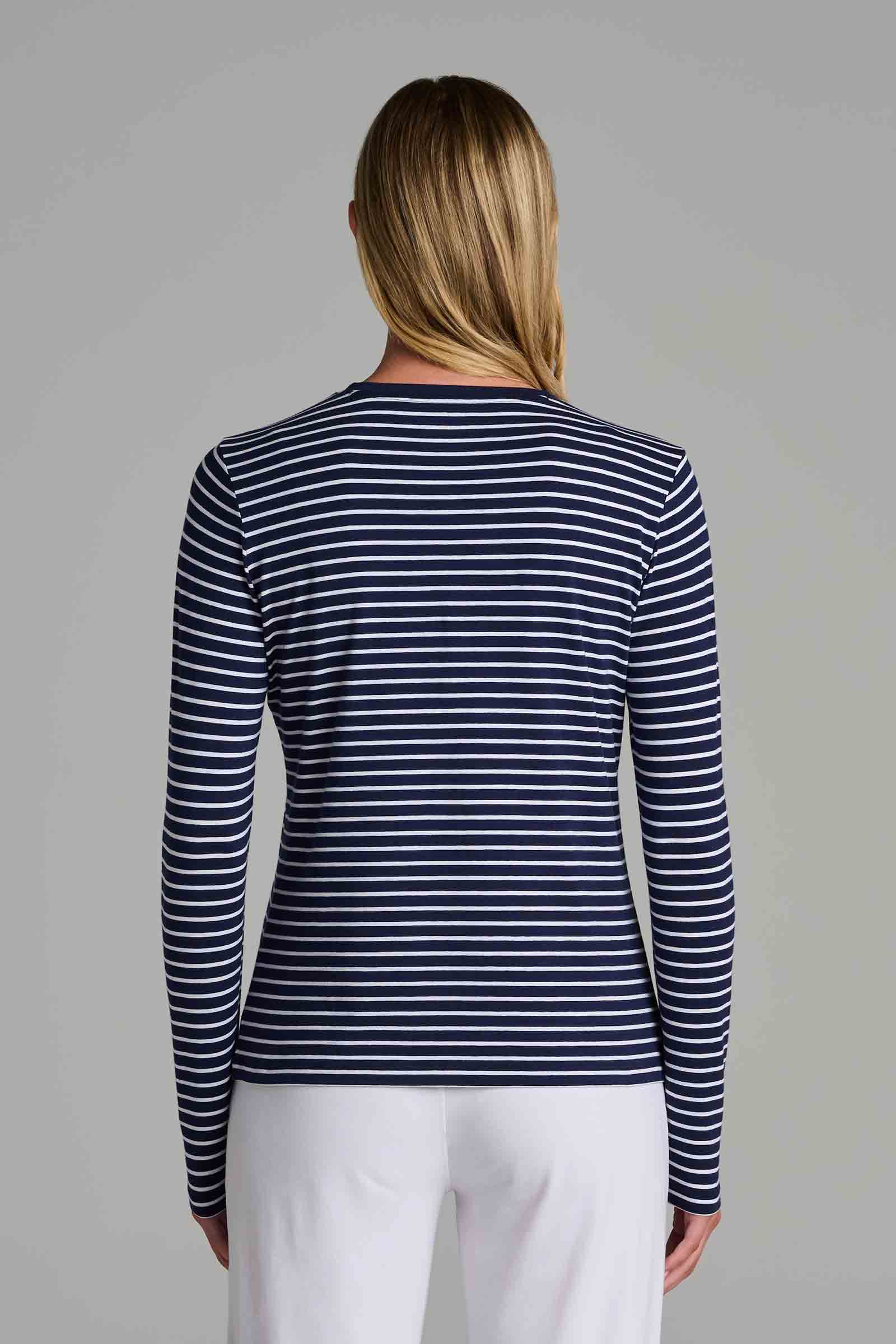 Color_Navy/White Stripe