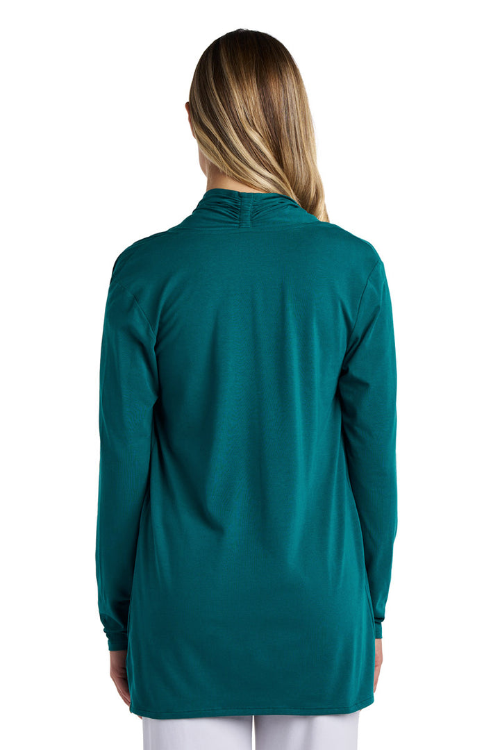 Women's Long Sleeve Sun Wrap | Transformative Teal
