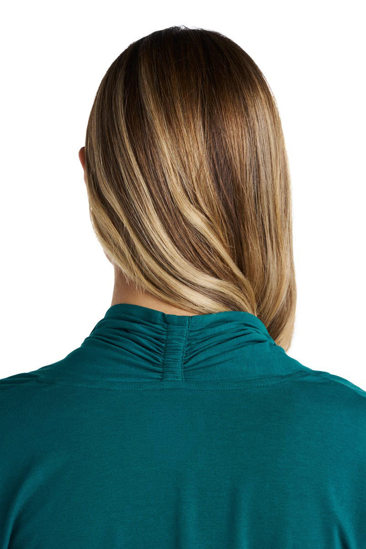 Women's Long Sleeve Sun Wrap | Transformative Teal