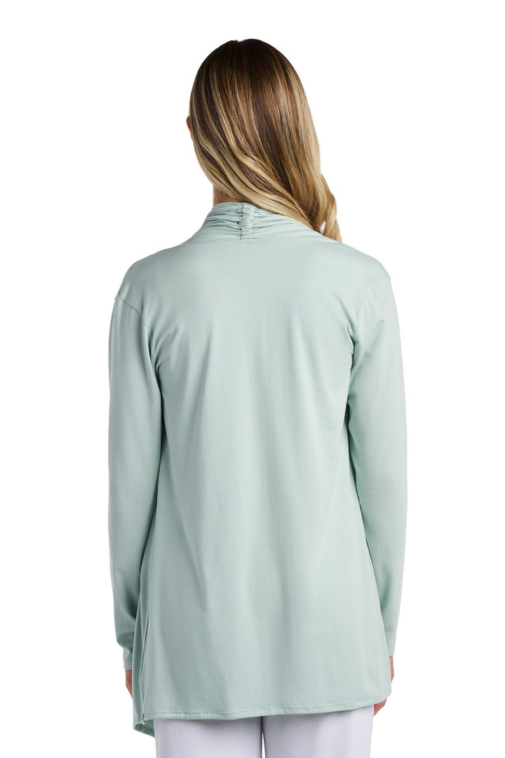 Women's Long Sleeve Sun Wrap | Misty Aqua