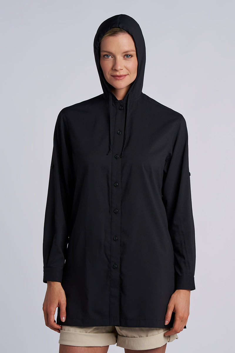 Women's Iztapa Coastal Sun Shirt | Periwinkle UPF 50+