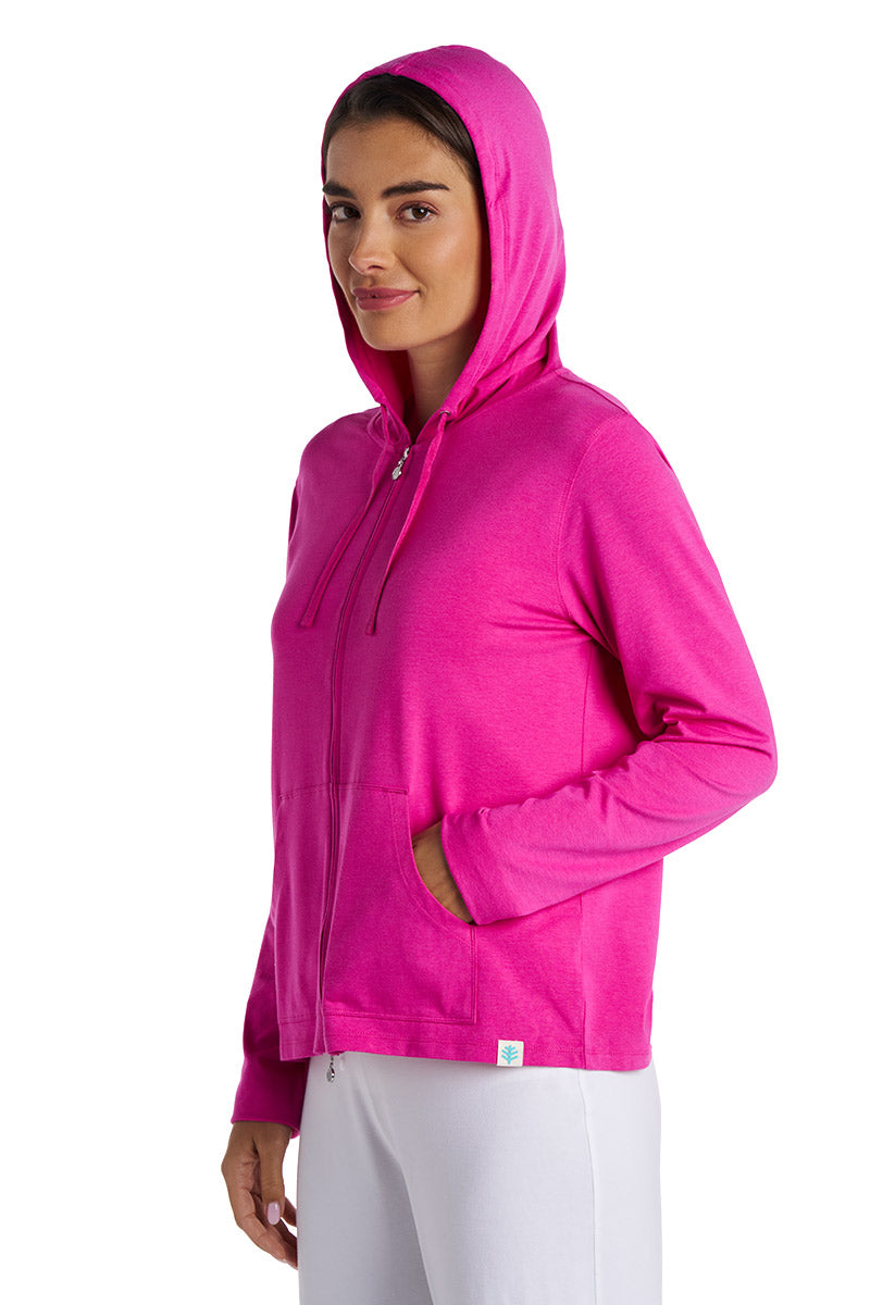 ボーダーズアットバルコニー ZIP UP HOODIE 36 さくらいろ Dark Grey Cherry Blossom Hoodie - Japanese Sakura Art – Kaito