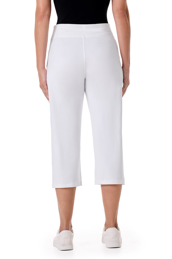 Beach Capris White UPF 50+