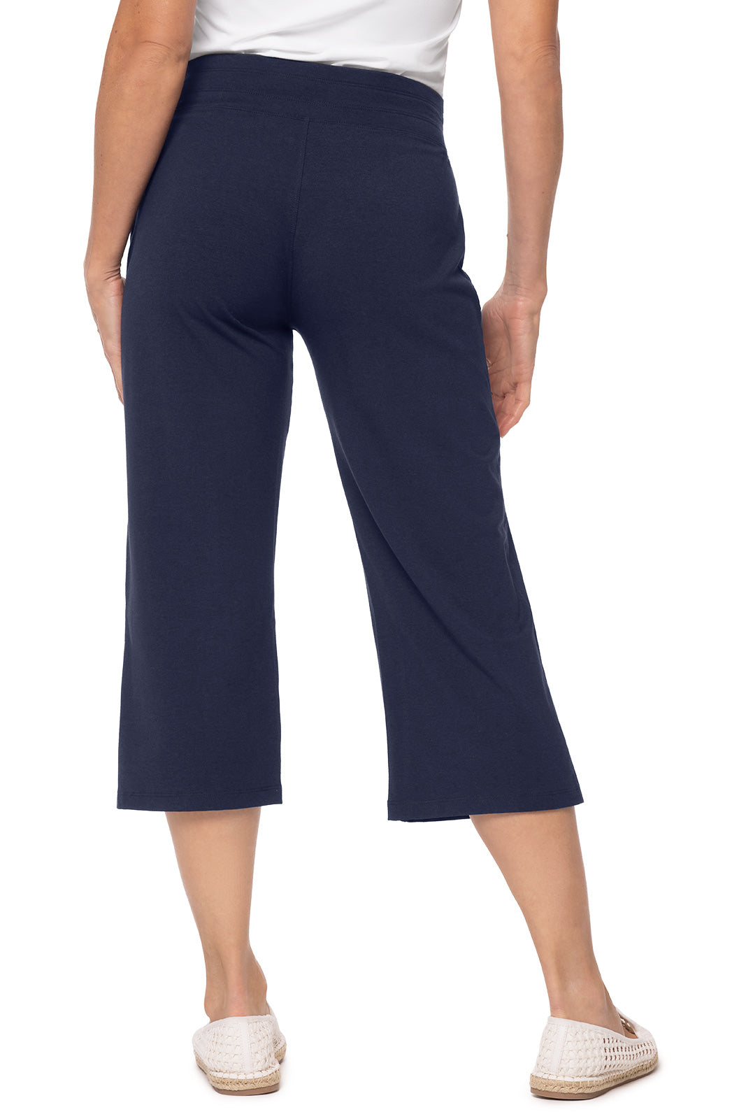 Back Capres Women's Windley Beach Capris | Black UPF 50+