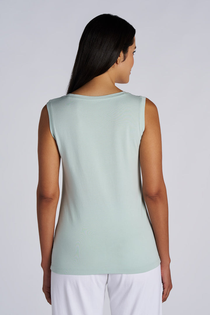 Women's Basic Tank | Misty Aqua