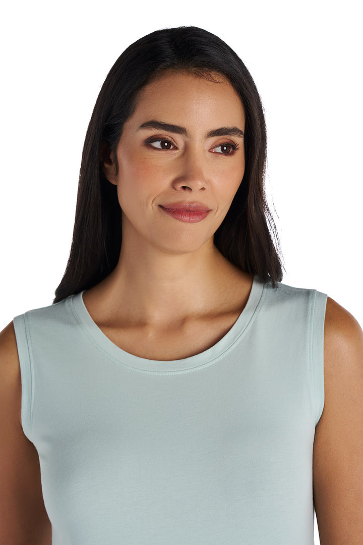 Women's Basic Tank | Misty Aqua