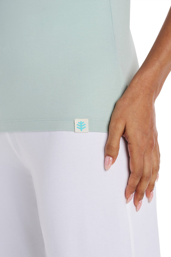 Women's Basic Tank | Misty Aqua