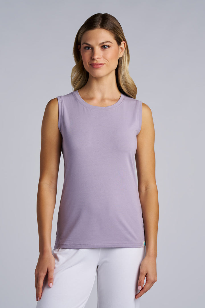 Women's Basic Tank  | Lavender Gray