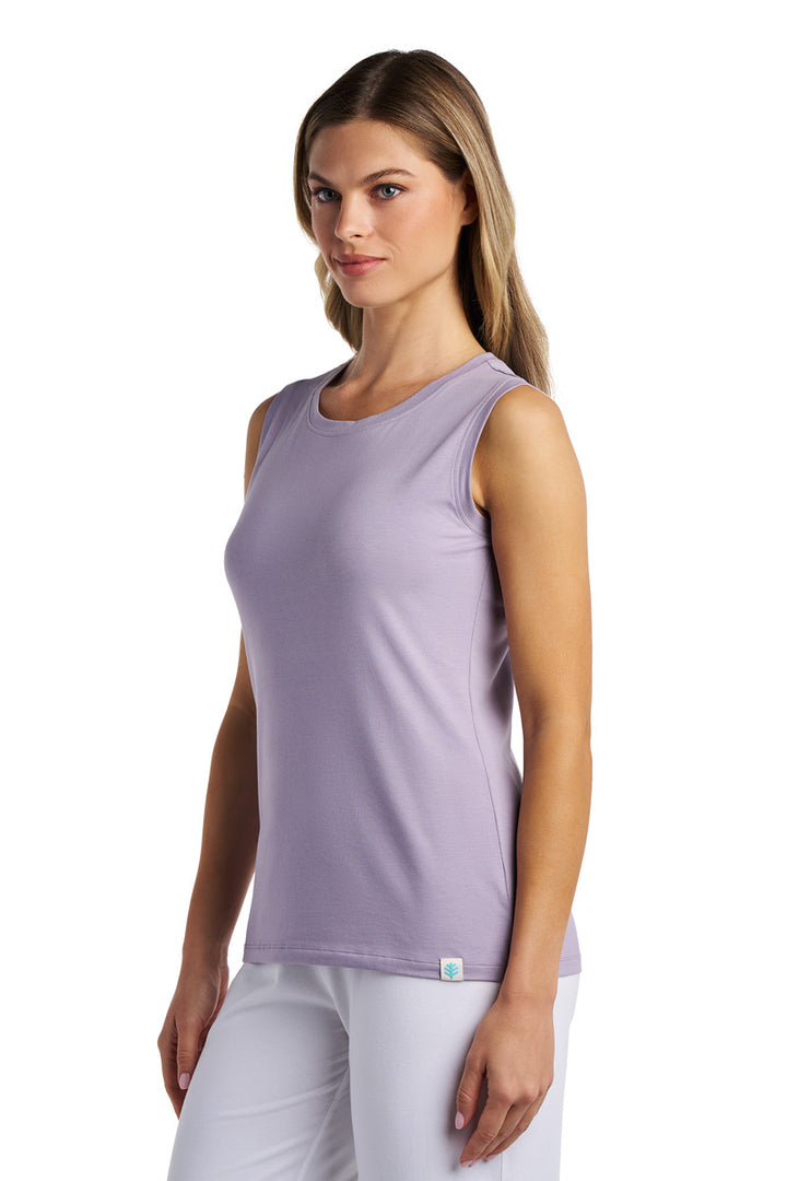 Women's Basic Tank  | Lavender Gray