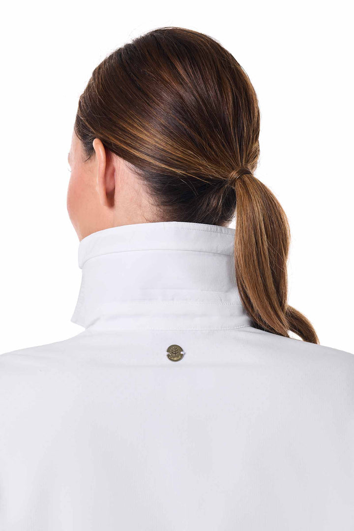 Women's Travel Long Sleeve Shirt | White