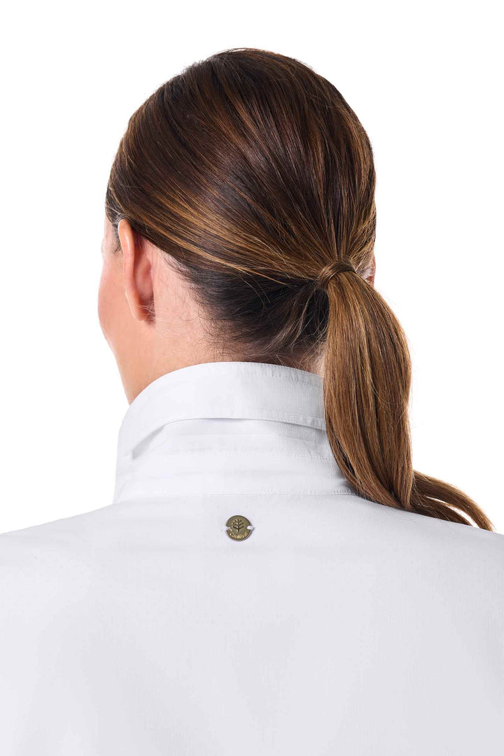 Women's Travel Long Sleeve Shirt | White