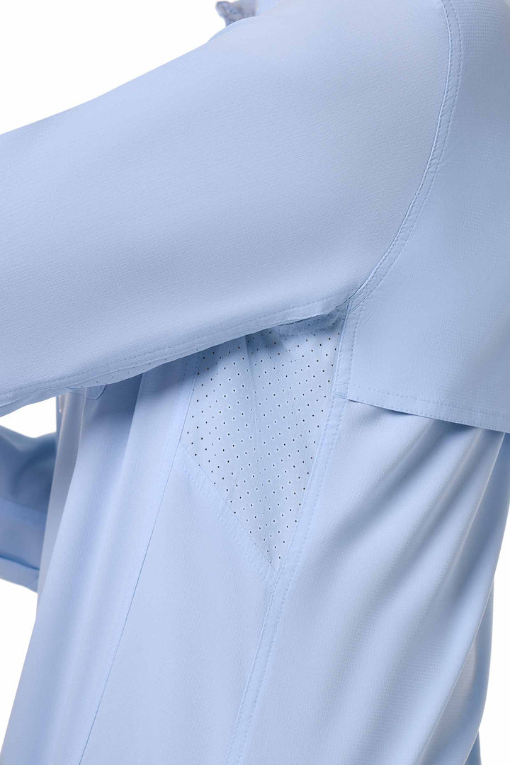 Women's Travel Long Sleeve Shirt | Light Blue
