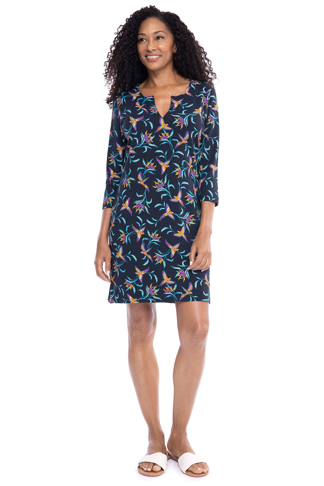 navy blue tunic dress Palm Beach Tunic Dress