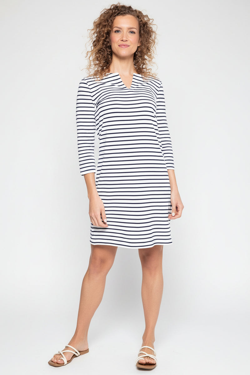 Color_White/Navy Stripe