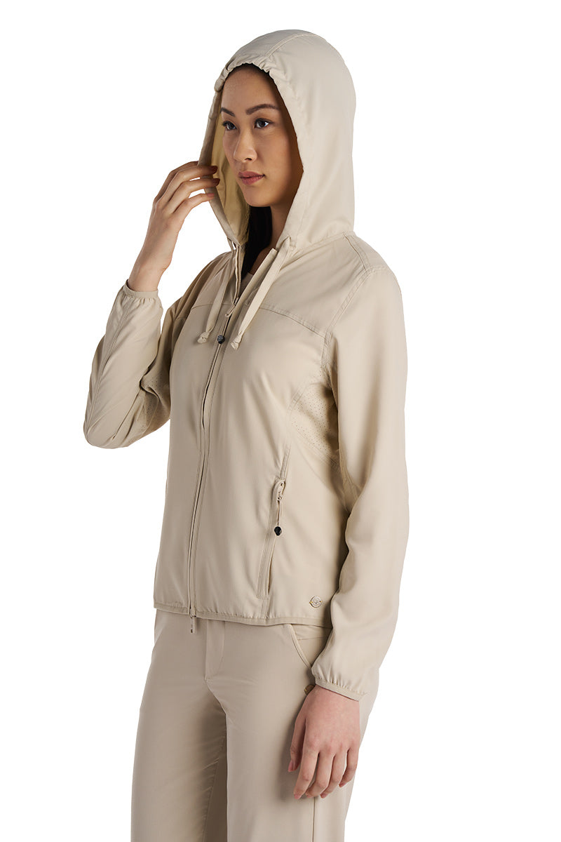Women's Arcadian Packable Jacket | Vanilla UPF 50+