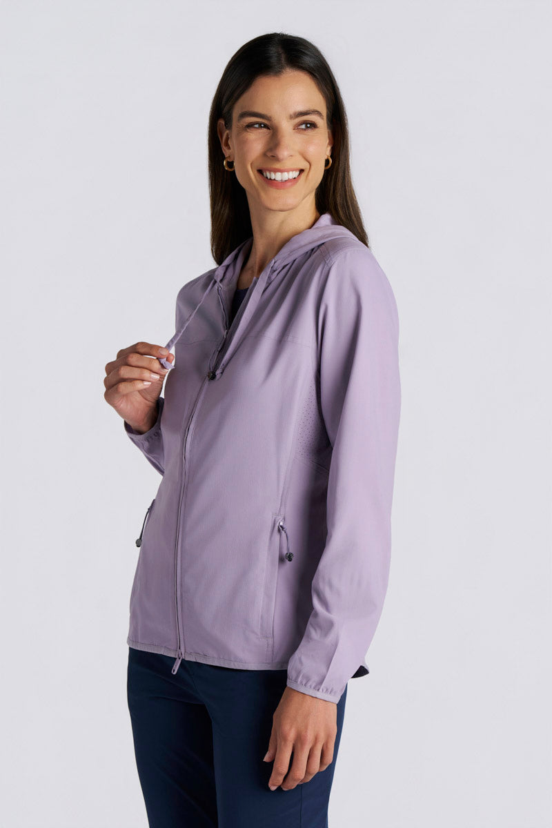 Women's Arcadian Packable Jacket | Periwinkle UPF 50+
