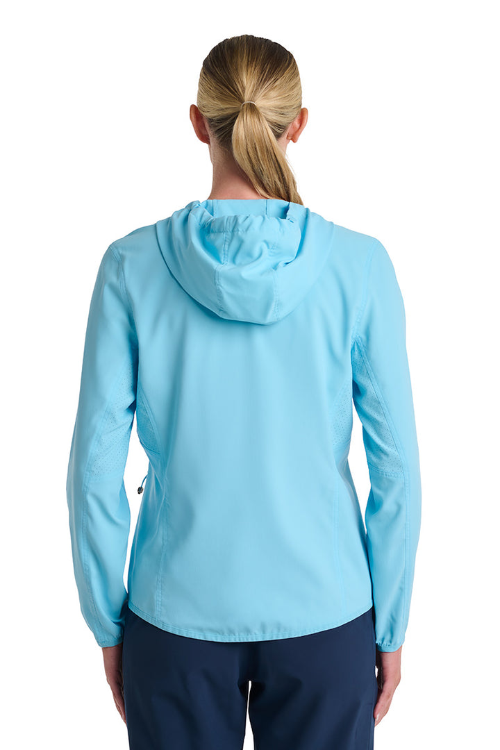 Women's Packable Jacket | Arctic Blue