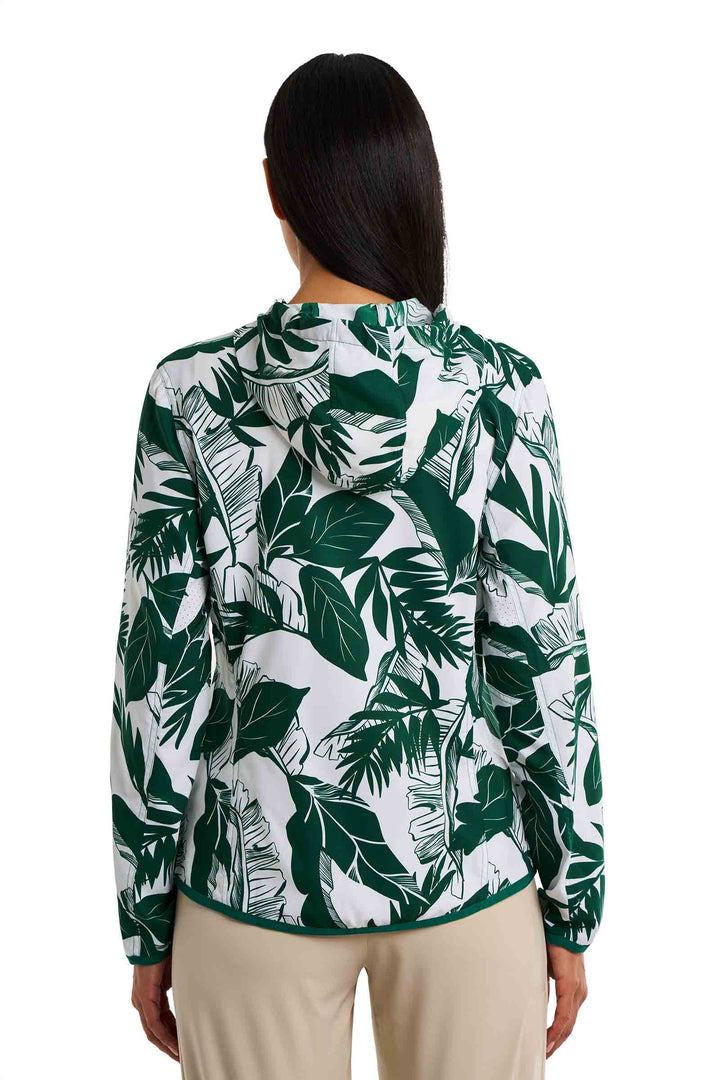 Women's Packable Jacket | Eden Palm Paradise