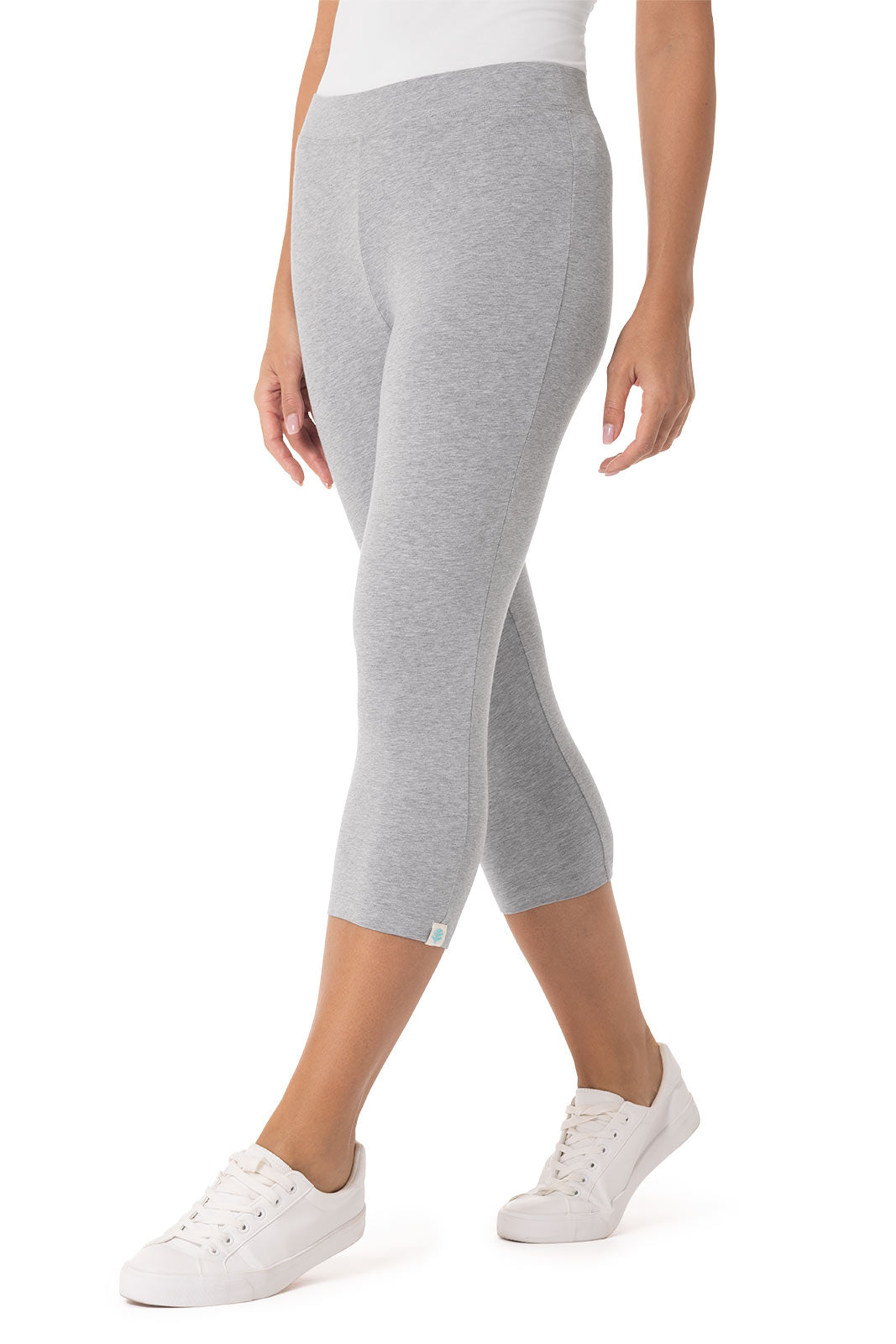 Back Capres Women's Monterey Summer Capris | Black UPF 50+