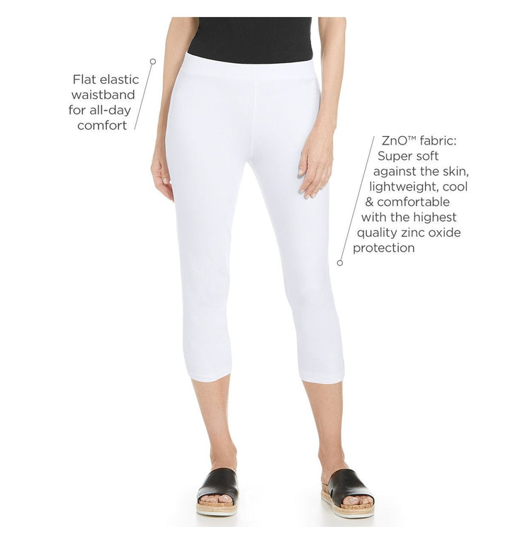 Womens Ladies Plus Size Capri Leggings (XL, heather grey)