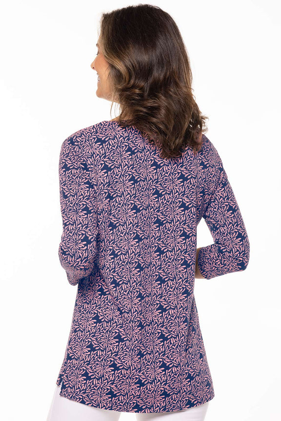 Anthea Tunic Top, Plum